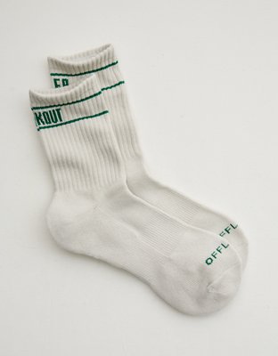 OFFLINE By Aerie Mesh Crew Socks
