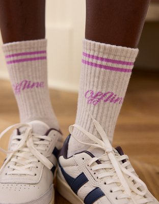 OFFLINE By Aerie Mesh Crew Socks