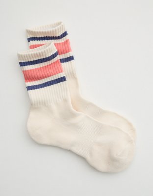 OFFLINE By Aerie Mesh Crew Socks