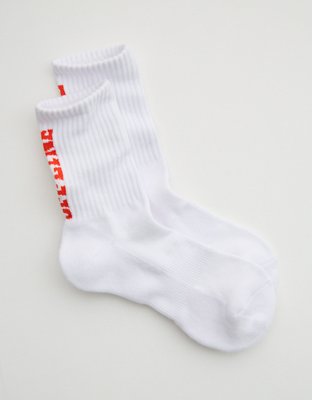 OFFLINE By Aerie Mesh Crew Socks