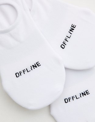 OFFLINE By Aerie Athletic No-Show Sock 3-Pack