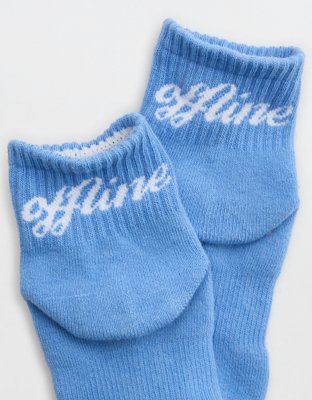 OFFLINE By Aerie Short Crew Socks