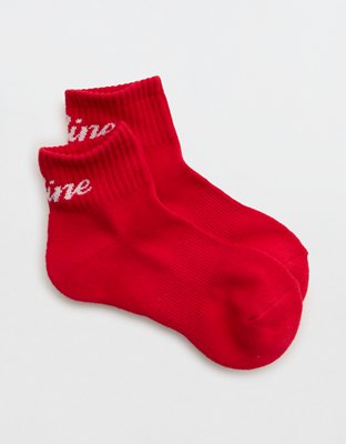 OFFLINE By Aerie Short Crew Socks