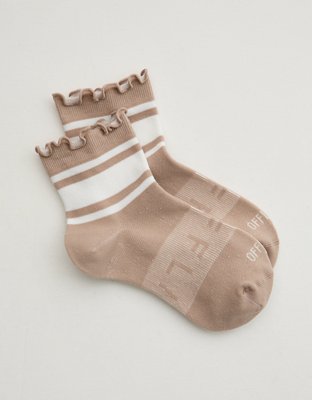 OFFLINE By Aerie Athletic Ruffle Sock