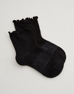 OFFLINE By Aerie Athletic Ruffle Sock