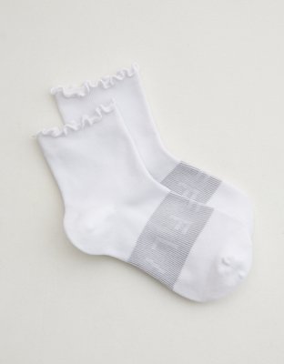 OFFLINE By Aerie Athletic Ruffle Sock