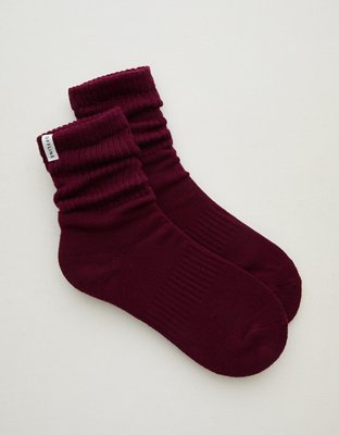 OFFLINE By Aerie Short Scrunch Socks