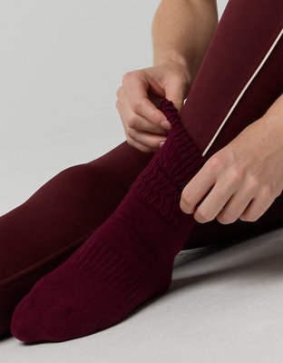OFFLINE By Aerie Short Scrunch Socks