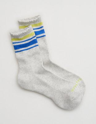 OFFLINE By Aerie Scalloped Crew Socks