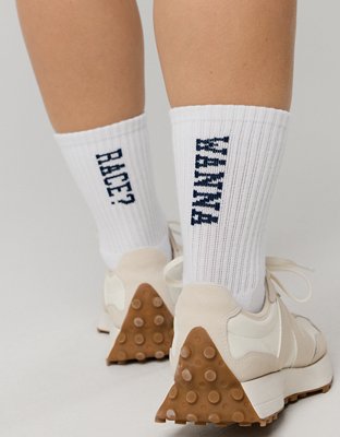 OFFLINE By Aerie Crew Socks from American Eagle - $9.95