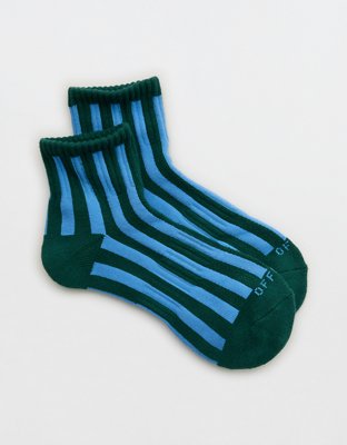 OFFLINE By Aerie Mesh Short Crew Sock