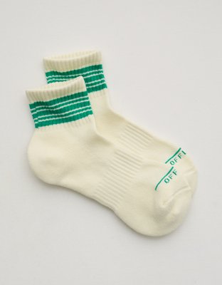 OFFLINE By Aerie Mesh Short Crew Sock