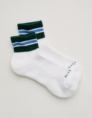 OFFLINE By Aerie Mesh Short Crew Sock