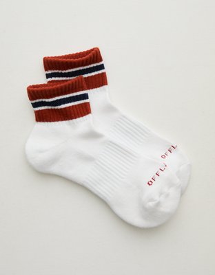 OFFLINE By Aerie Mesh Short Crew Sock