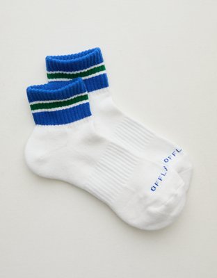 OFFLINE By Aerie Mesh Short Crew Sock