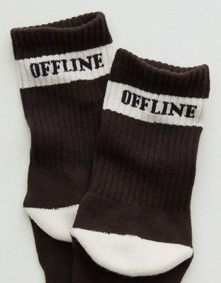 OFFLINE By Aerie Crew Socks
