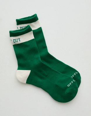 OFFLINE By Aerie Crew Socks