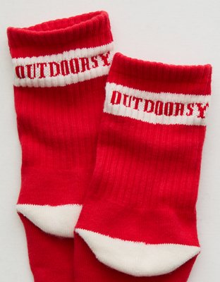 OFFLINE By Aerie Crew Socks