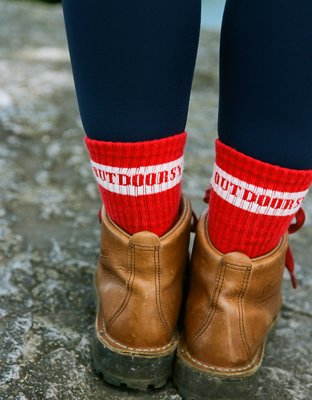 OFFLINE By Aerie Crew Socks