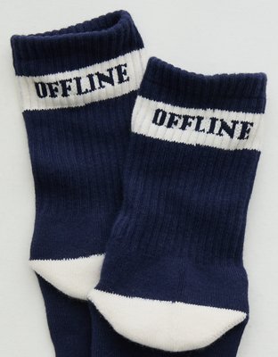 OFFLINE By Aerie Crew Socks