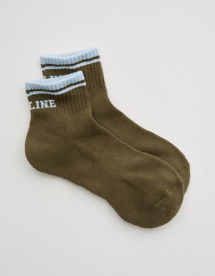 OFFLINE By Aerie Short Crew Socks