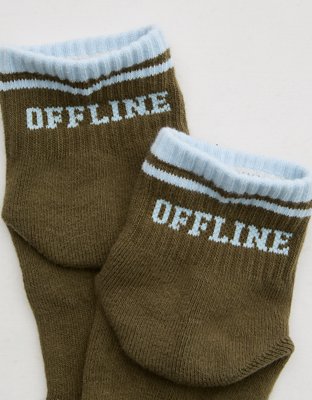 OFFLINE By Aerie Short Crew Socks