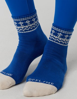 OFFLINE By Aerie Short Crew Socks