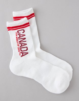 FWC26™ OFFLINE By Aerie Mesh Short Crew Sock