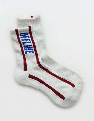 OFFLINE By Aerie Crew Socks