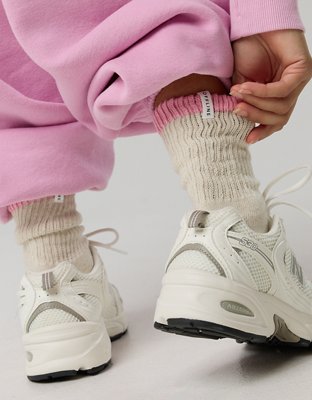 OFFLINE By Aerie Short Scrunch Socks