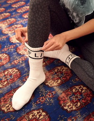 OFFLINE By Aerie Grip Ankle Socks