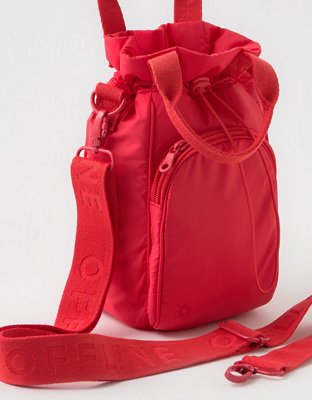 American eagle outfitters discount drawstring leather bucket bag