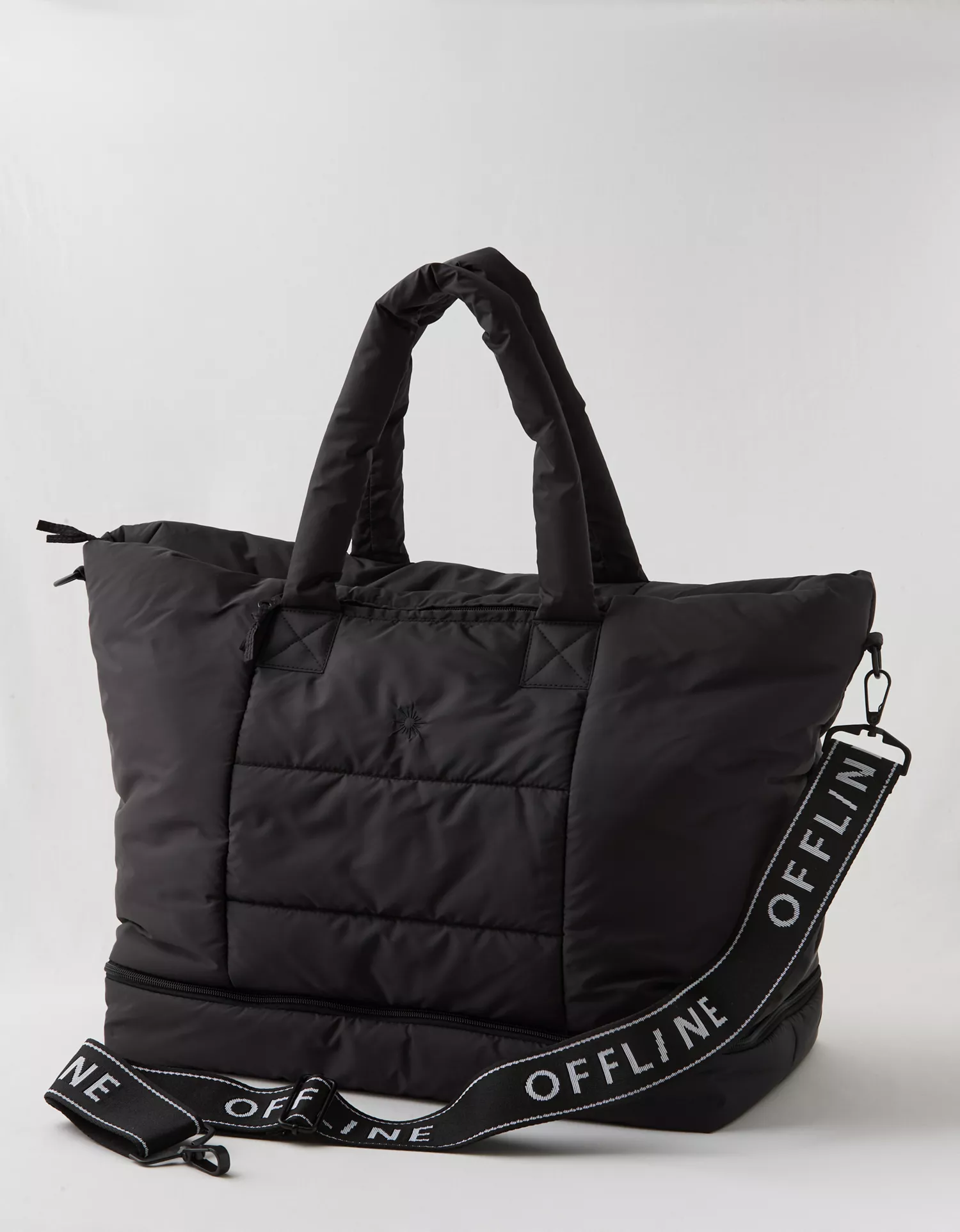 OFFLINE By Aerie Puff Love Weekender Bag