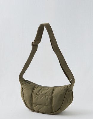 OFFLINE By Aerie Puff Love Mini Crescent Bag
