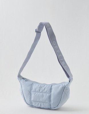 OFFLINE By Aerie Puff Love Mini Crescent Bag
