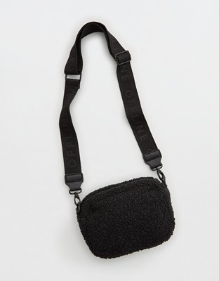 OFFLINE By Aerie Makin' Moves Bolso Cruzado de Tela de Rizo