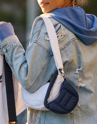 OFFLINE By Aerie Puff Love Mini Clip Bag