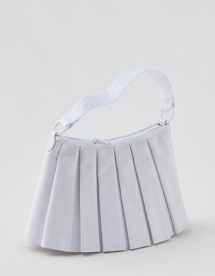 OFFLINE By Aerie Courtside Canvas Pleated Bag