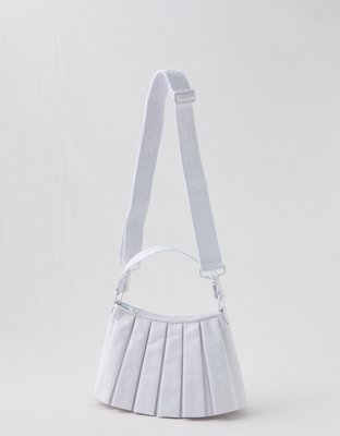 OFFLINE By Aerie Courtside Canvas Pleated Bag