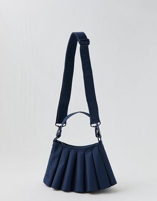 OFFLINE By Aerie Courtside Canvas Pleated Bag