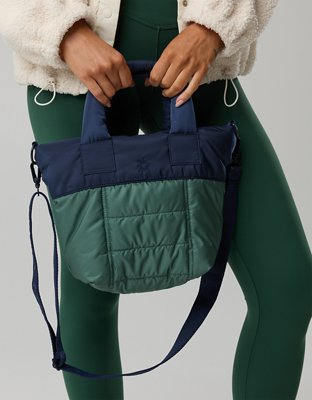 OFFLINE By Aerie Puff Love Colorblock Mini Tote