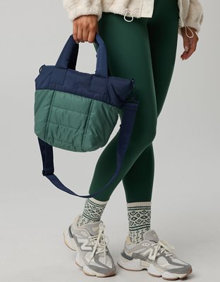 OFFLINE By Aerie Puff Love Colorblock Mini Tote