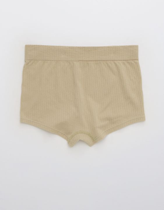 Aerie Ribbed Seamless Boyshort Underwear