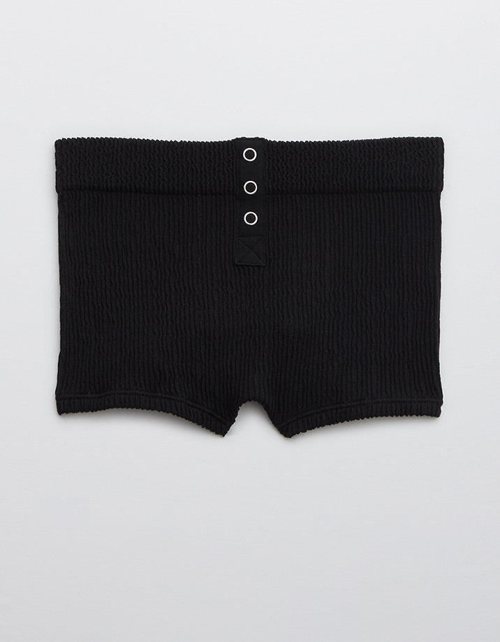Aerie Seamless Snap Cheeky Boyshort Underwear