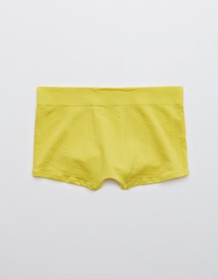 Aerie Seamless Cableknit Cheeky Boyshort Underwear