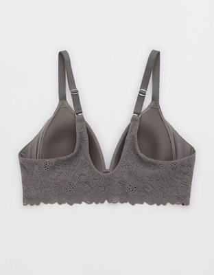 Soutien-gorge sans armature légèrement doublé avec garniture en dentelle fleurie Sunnie