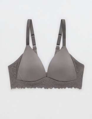 Soutien-gorge sans armature légèrement doublé avec garniture en dentelle fleurie Sunnie