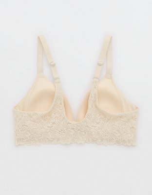 Sunnie Wireless Lightly Lined Bloom Lace Trim Bra