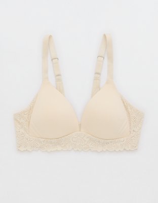 Sunnie Bra Ligeramente Relleno sin Aro con Encaje Bloom y Ribete