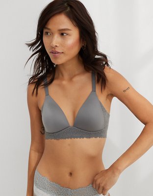 Sunnie Wireless Lightly Lined Blossom Lace Trim Bra